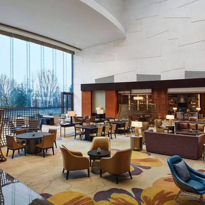 Beijing Xinqinhai Hilton Hotel Grand Lobby Lounge
