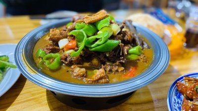 Shandong Lamb Soup Yimeng Mountain Stir-fried Chicken
