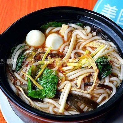 Sour Fish · Chili Stir-fried Pork · Clay Pot Noodles