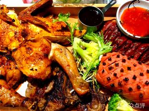 Black and White Interstice Exotic Cuisine