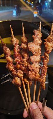 Aji Lamb Skewers
