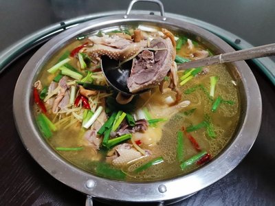 Opening Red Solid Goose Block Hot Pot (Fangshan Store)