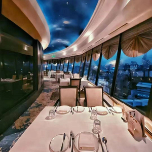 Changan 28 Dry-Aged Beef Steak Restaurant · High-Altitude Scenic Views · Rotating Restaurant