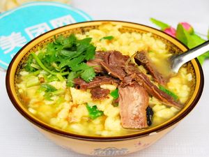 Expert in Lamb Soup Noodles and Flatbread