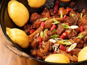 Farmhouse Earth Oven Chicken