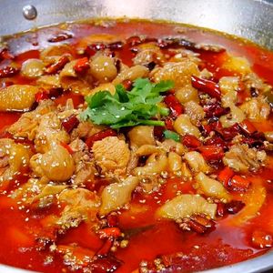 Huaniang Pig's Intestine Chicken