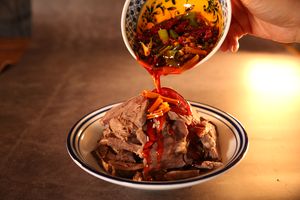 Qin Gu Yuan Water Basin Lamb · Shaanxi Cuisine (Ouya International Branch)