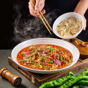 Qingzhen Ji Wuye Chao Rou Pian · Ban Mian (Head Store)