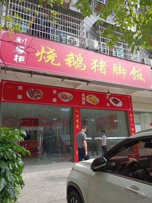 Roast Goose and Pig Trotter Rice Bowl