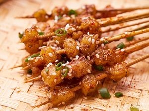 Lao Wang Fried Skewers