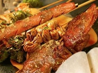 Fried Skewers and Wraps