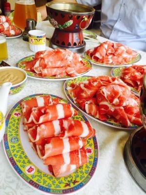 Qingzhen Ma Jia Hot Pot · Seafood Qingdao Cuisine (Yan'an 3rd Road Branch)