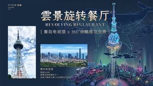 Qingdao TV Tower · Cloudscape Rotating Restaurant