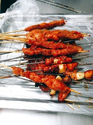 Xu Ji Junfa Fried Lamb Skewers