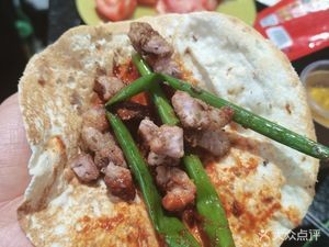 Roast · Zibo Barbecue · Flatbread with Small Skewers (Wealth Center Branch)