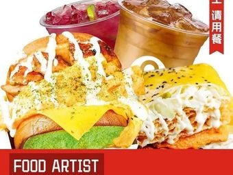 The Work of Food · Egg Explosion Toast · Coffee · Pancake (Xinyan Road Branch)