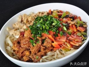 Jiafu Jun Handmade Noodles with Meat Sandwich