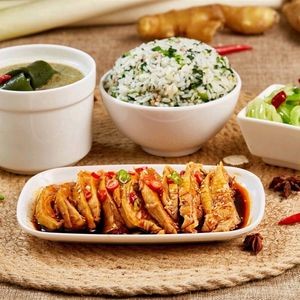 Vegetable Rice with Bone Soup (Huayuan Road Branch)