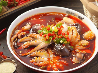 Bashu Bone Soup Spicy Vegetables