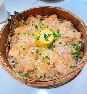 Pei Er Yi Steamed Cornbread with Boiled Fish