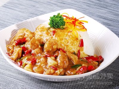 Haoxin Restaurant - Rice with Sauce