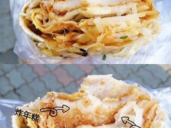 Egg Pancake Skewers with Spicy Hot Pot and Oden