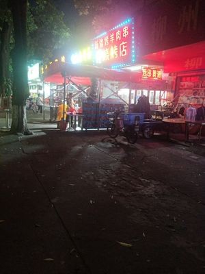 Xinjiang Delicacies Grilled Lamb Skewers BBQ Shop