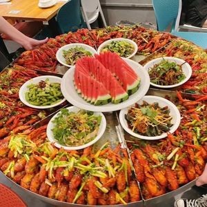 Tiaotian Lobster · Golden Braised Large Shrimp · Special Hunan Cuisine (Dalong Store)