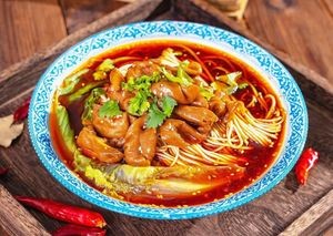 An Noodles Wuzhen Noodle House with Braised Chicken Rice