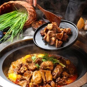 Dingwang Guo Li Xiang Northeast Iron Pot Stew (Gao Yuan Ming Zhu Food Street Branch)