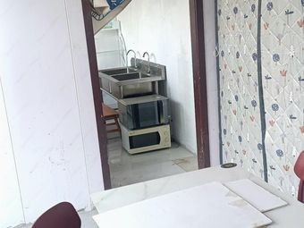 Mudian Home Grill Flatbread with Meat Strips and Fried Rice Noodles