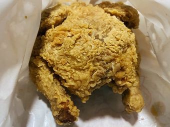 Art of Flavor Fried Chicken Burger