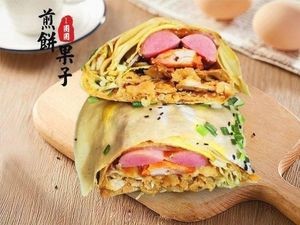 1 Circle Pancake with Red Bean Paste, Pork Slices, Cold Noodles (Dayu Shijia Wohu Store)