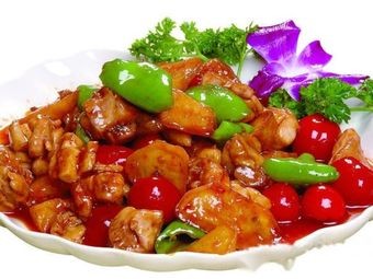 Western Fresh Stir-Fried Big Chicken Plate