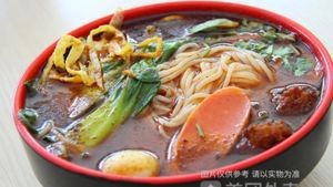 Grilled Meat Rice Bowl & Crossing the Bridge Noodles