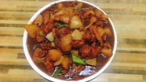 Damei Spicy Noodles and Chicken