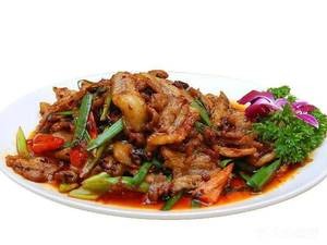 Intestine Noodles with Home-style Dishes