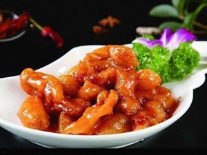 Wuqi Road Noodles with Chicken and Dumplings