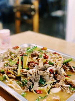 Jurassic Stir-Fried Raw Ingredients