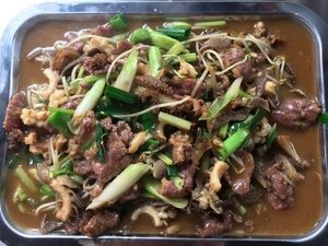 Long Shang Shui Stir-Fried Raw Ingredients
