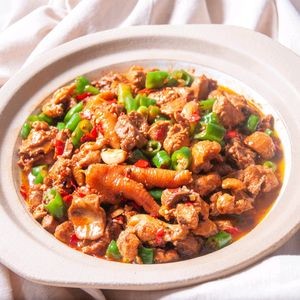 Mom's Green Pepper Chicken with Tender Chicken