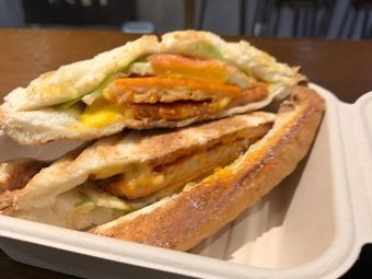 Fat Earth Fat Hot Pressed Sandwich