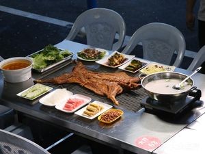 Longdongbao Li Family Mountain Villa Whole Roast Lamb