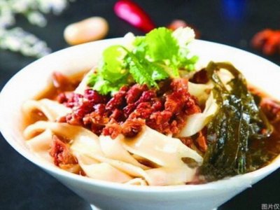 Nutritious Noodle Soup with Pickled Cabbage and Braised Beef (Huangshi Road Branch)