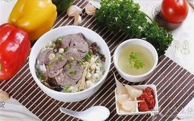 Lamb Soup and Lamb Noodles