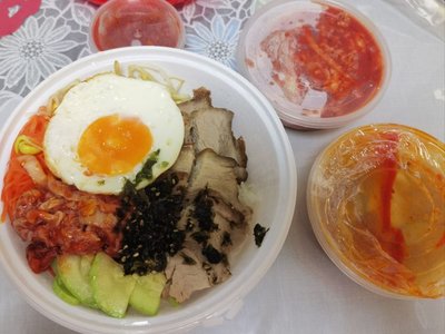 Korean-style Pig Trotter Soup Rice Bowl