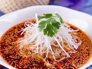 Vegetable Rice with Bone Soup