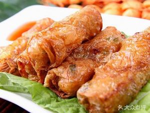 Sister Three Fried Skewers and Wraps