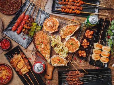 David Charcoal Grill Lobster (Lianhe Gu Ji She Store)