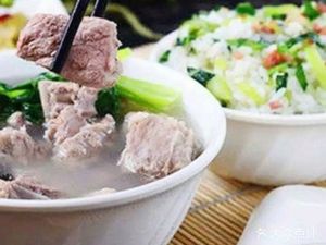 Salted Meat Vegetable Rice with Bone Soup (Jidai Road Store)